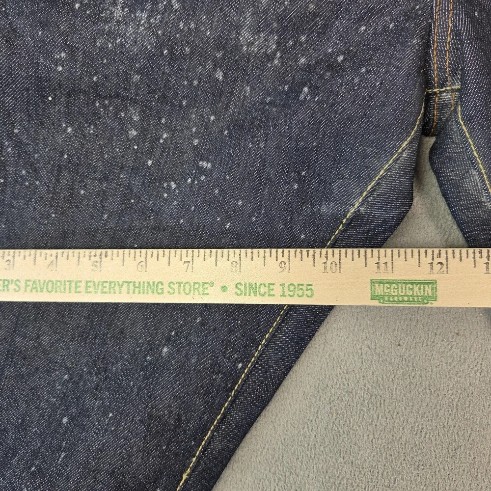 VTG Levis 501 Big‎ E Jeans Mens Made USA Button Paint Stains Denim Fits 29x29